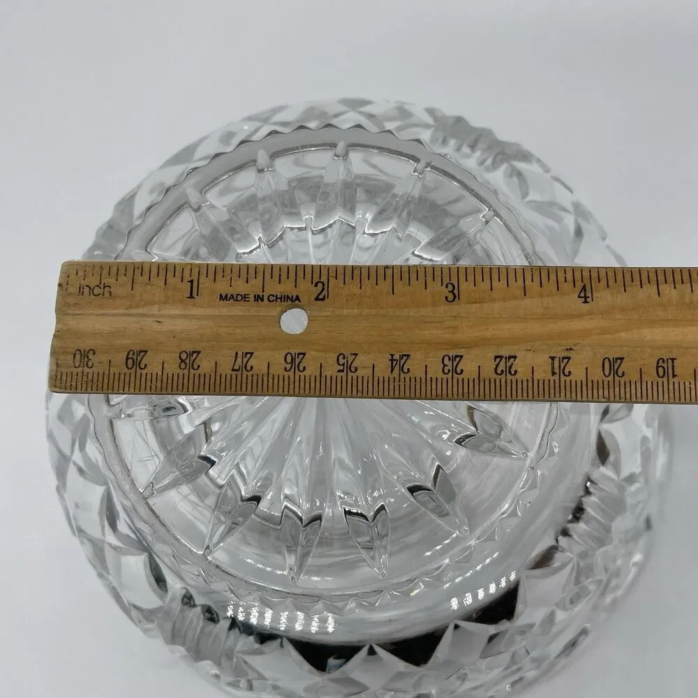 Vintage Crystal Center Piece / Candy / Serving Bowl 9